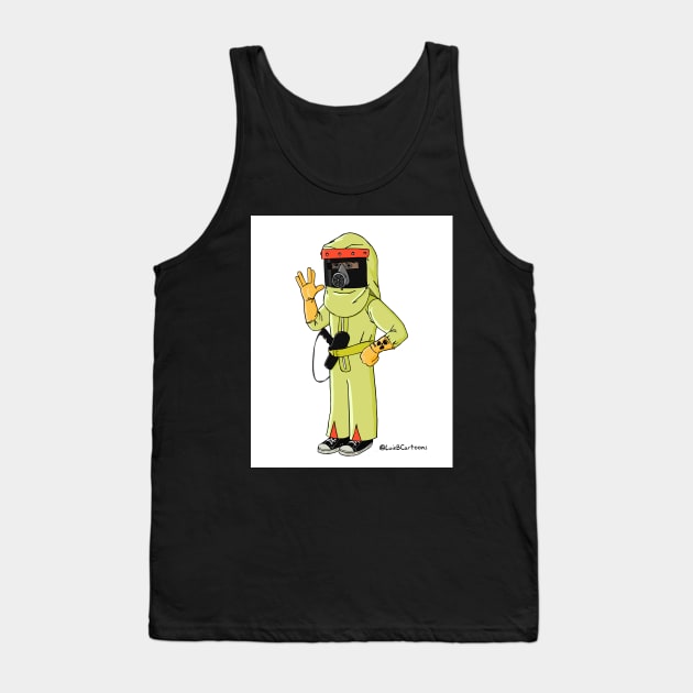 Alien From Another Planet Tank Top by LuieBCartoons